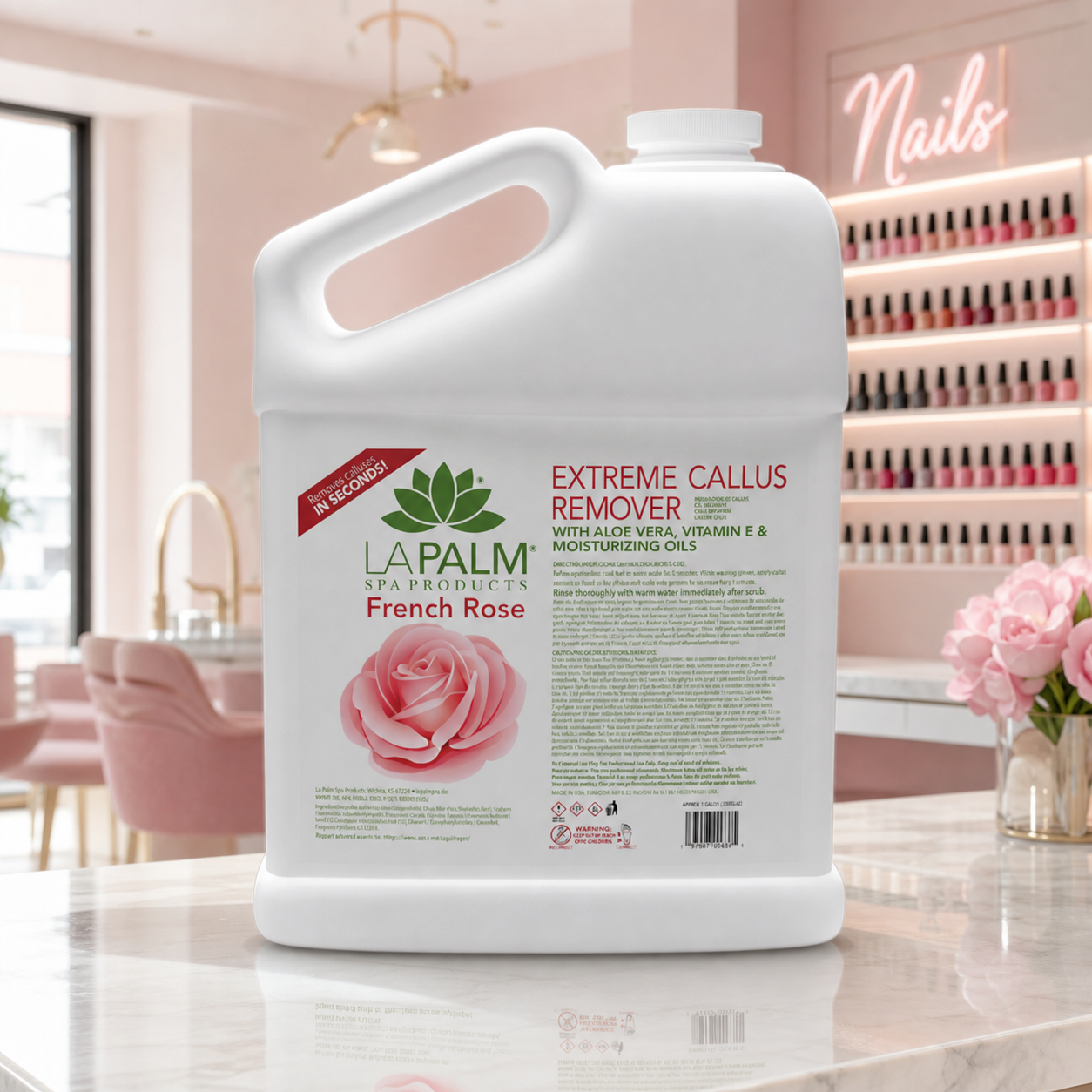 La Palm - LP CALLUS EXTREME ROSE GALLON