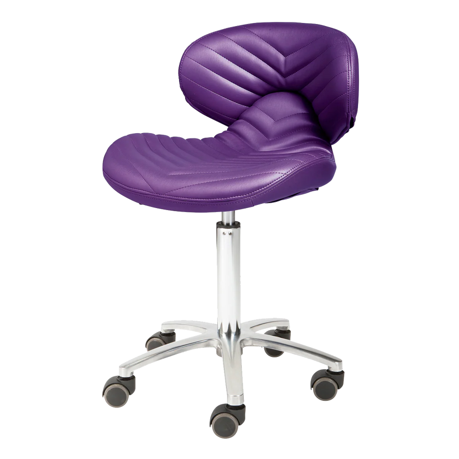 Whale Spa -  Lexi Pro- Chevron Manicure Stool 1010H