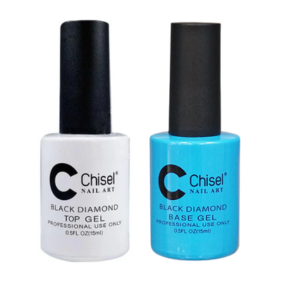 Chisel Black Diamond Top & Base Gel Duo