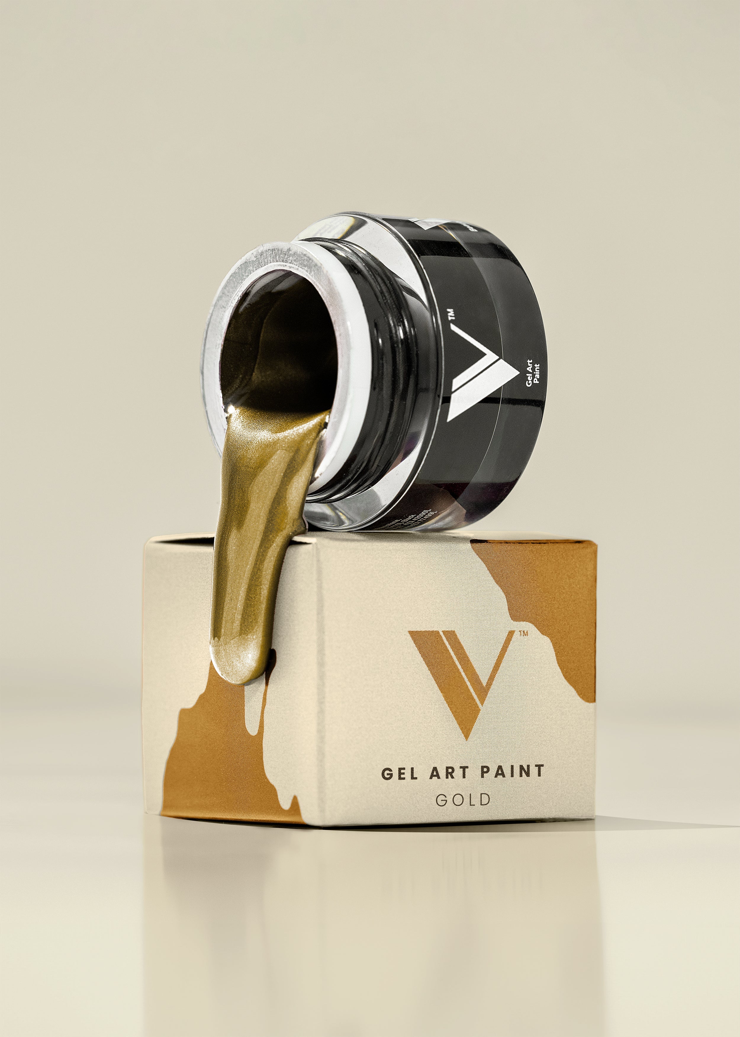 Valentino - Chrome Gel Pod - Gold