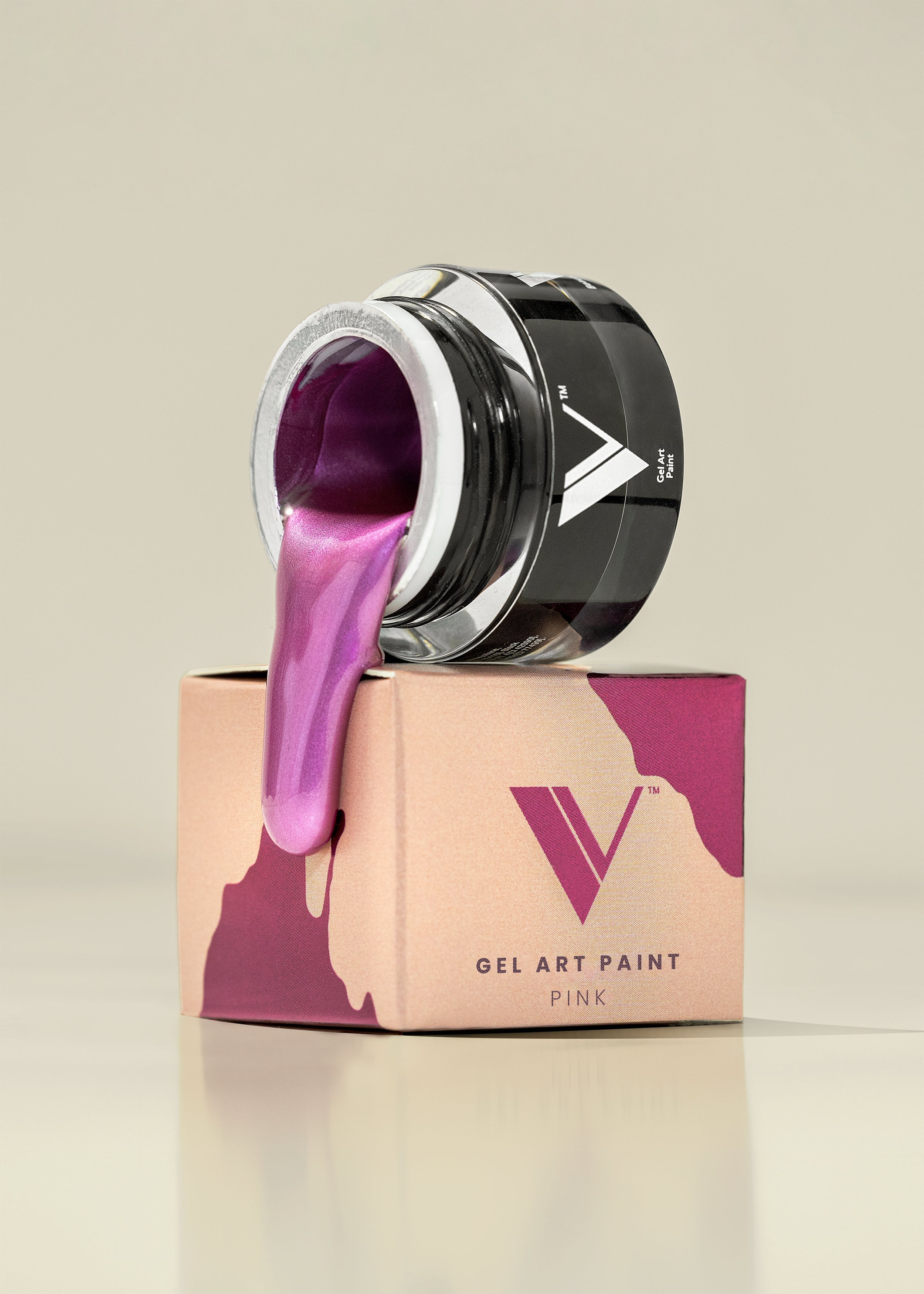 Valentino - Chrome Gel Pod - Pink