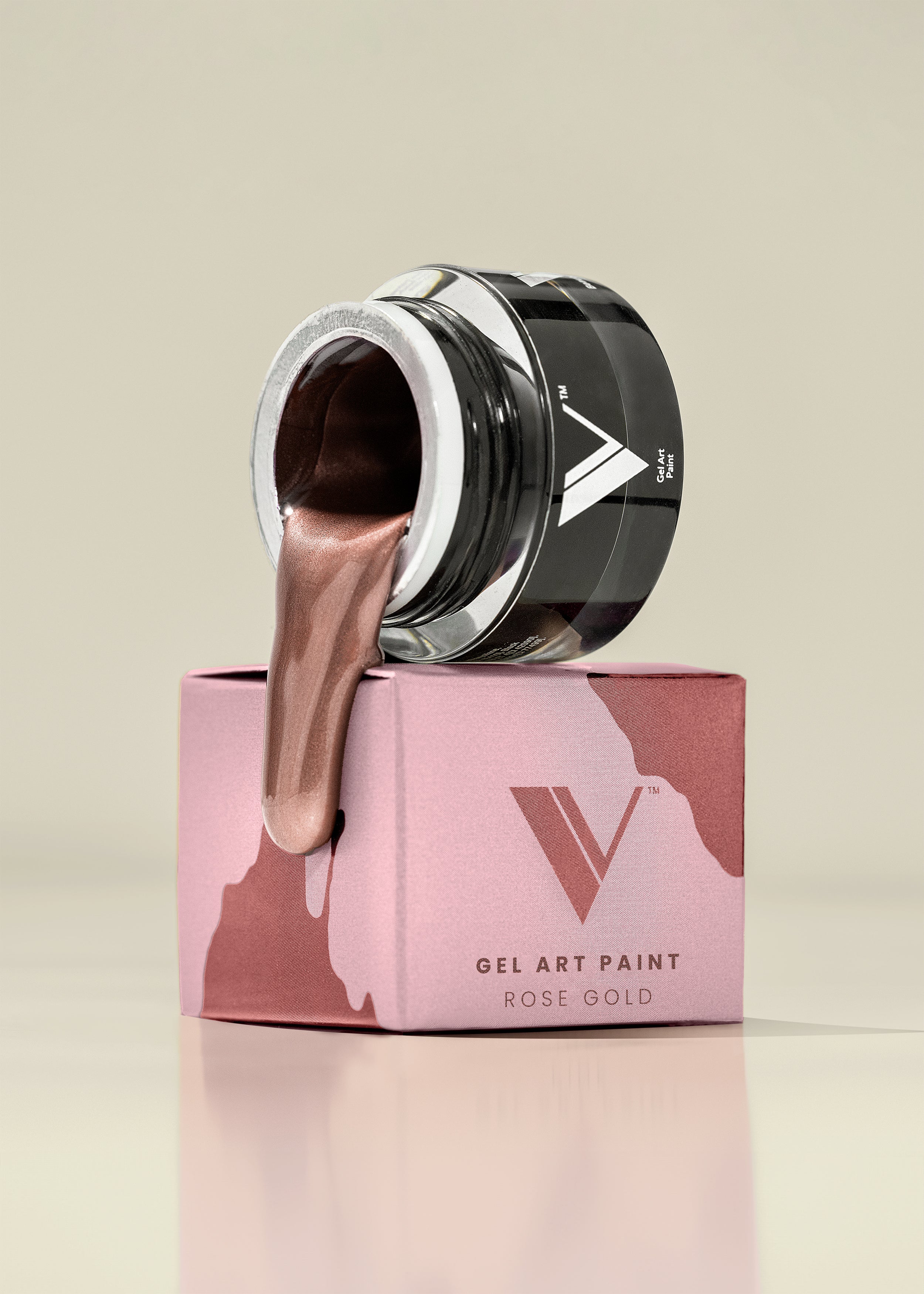 Valentino - Chrome Gel Pod - Rose Gold