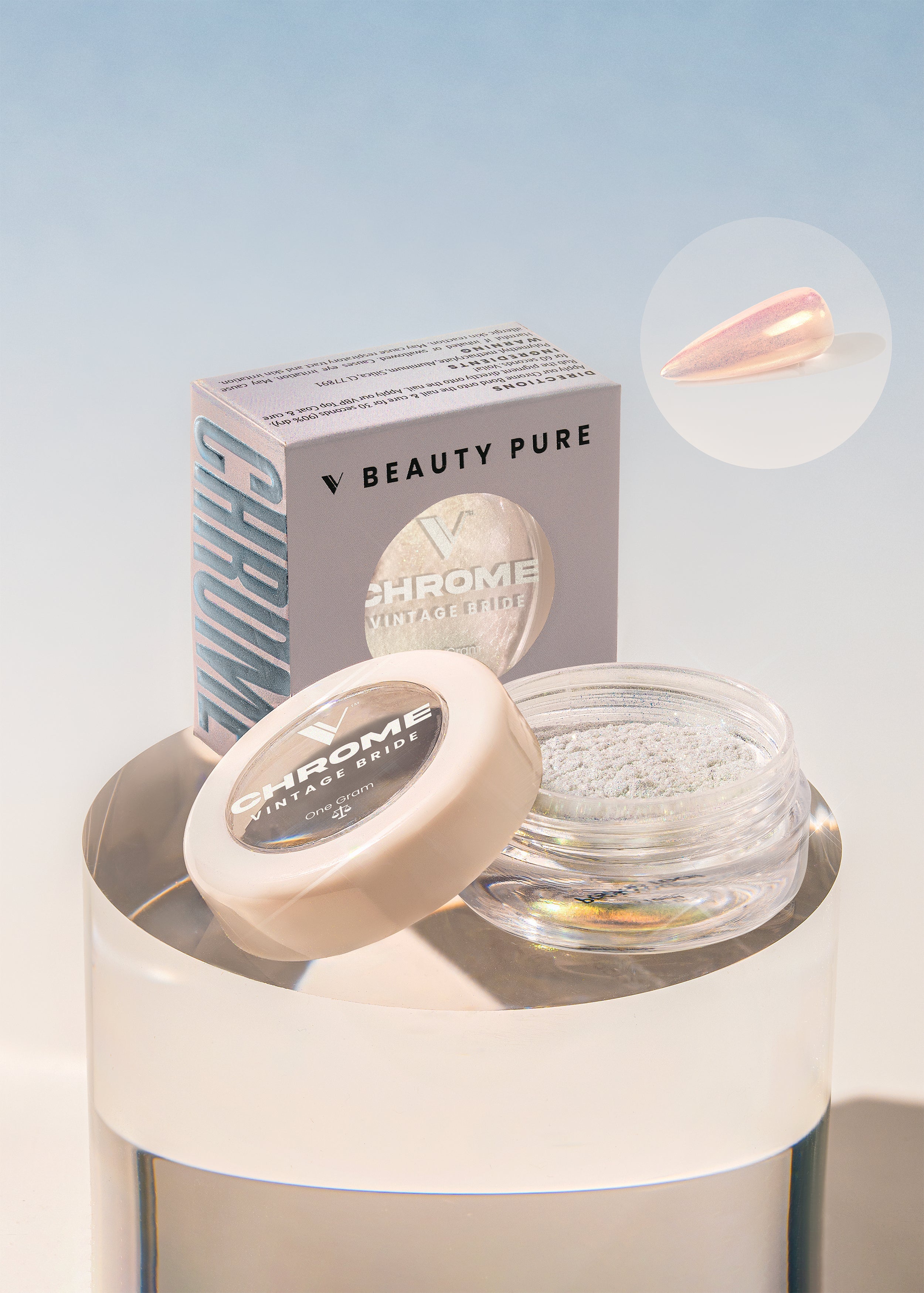 Valentino - Chrome Powder - Vintage Bride