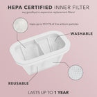 Kiara Sky -  Beyond Pro Dust Collector Duo - White