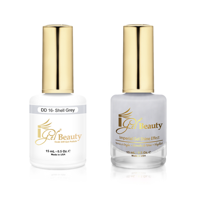 iGel Beauty -  iGel Dip & Dap Duo - DD016 Shell Grey