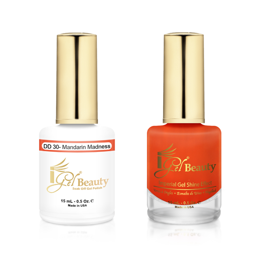 iGel Beauty -  iGel Dip & Dap Duo - DD030 Mandarin Madness