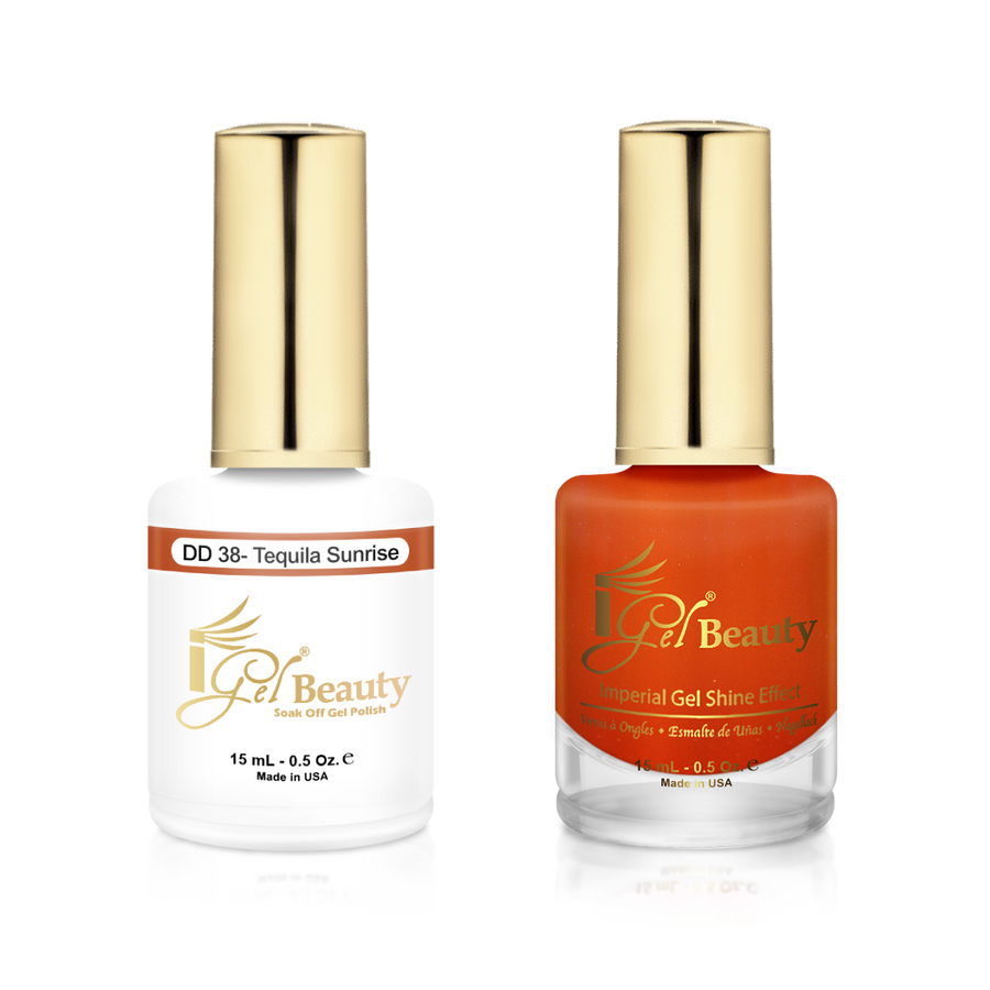 iGel Beauty -  iGel Dip & Dap Duo - DD038 Tequila Sunrise