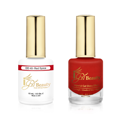 iGel Beauty -  iGel Dip & Dap Duo - DD040 Red Spice