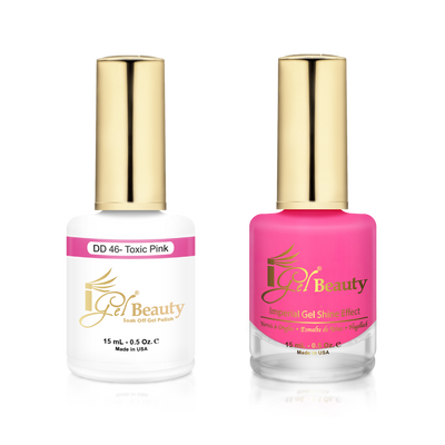 iGel Beauty -  iGel Dip & Dap Duo - DD046 Toxic Pink