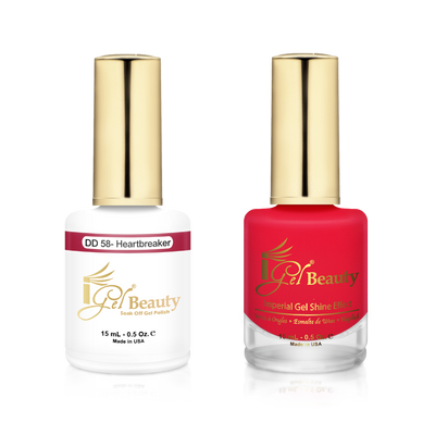 iGel Beauty -  iGel Dip & Dap Duo - DD058 Heartbreaker
