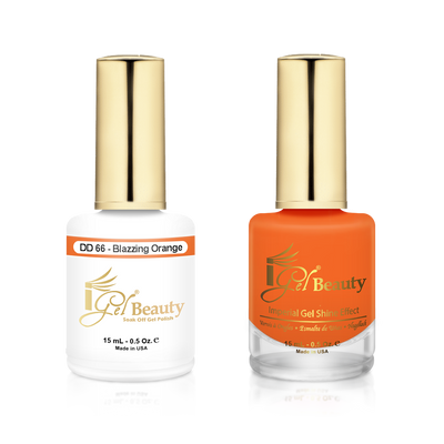 iGel Beauty -  iGel Dip & Dap Duo - DD066 Blazzing Orange