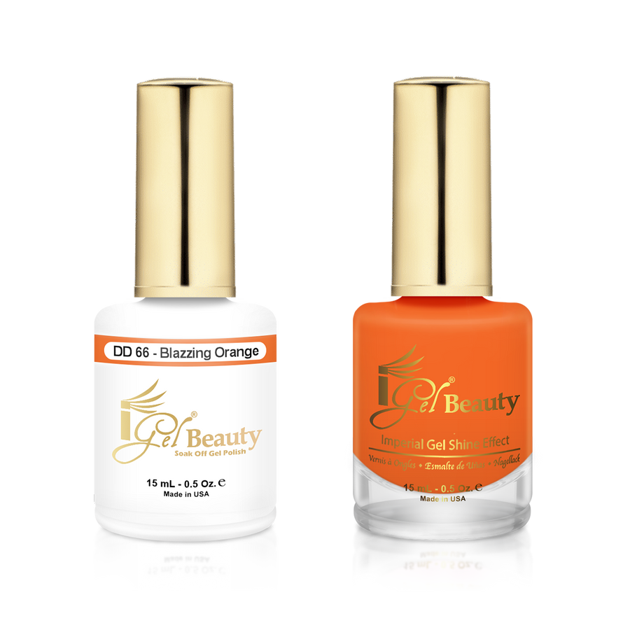 iGel Beauty -  iGel Dip & Dap Duo - DD066 Blazzing Orange