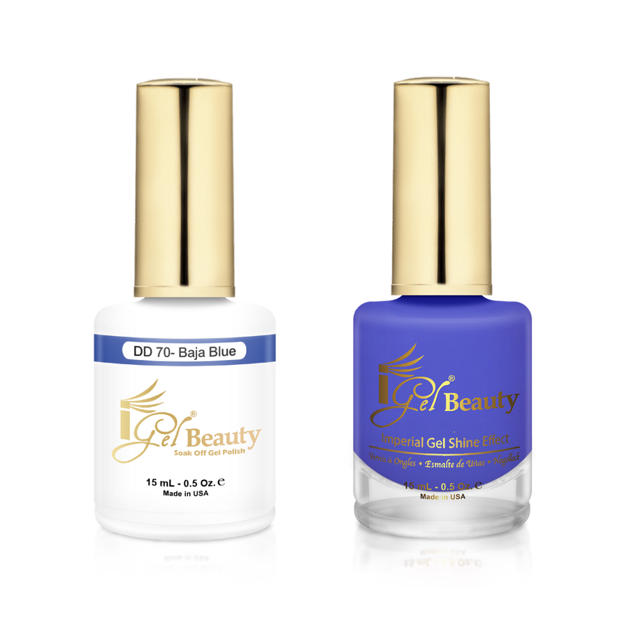 iGel Beauty -  iGel Dip & Dap Duo - DD070 Baja Blue