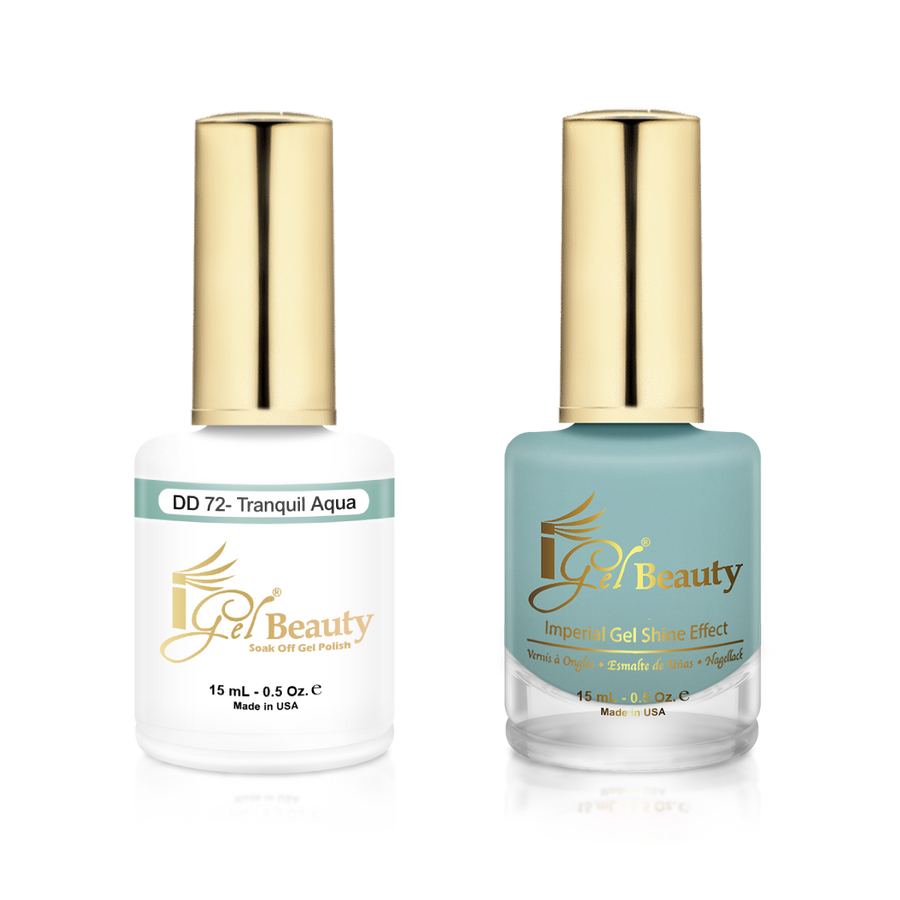 iGel Beauty -  iGel Dip & Dap Duo - DD072 Tranquil Aqua