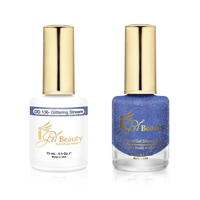 iGel Beauty -  iGel Dip & Dap Duo - DD136 Glittering Stream