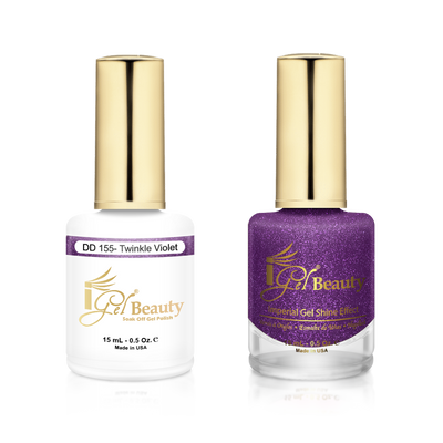 iGel Beauty -  iGel Dip & Dap Duo - DD155 Twinkle Violet