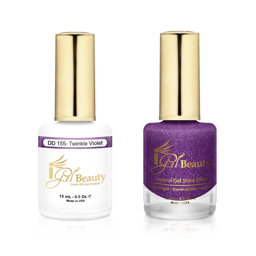 iGel Beauty -  iGel Dip & Dap Duo - DD155 Twinkle Violet