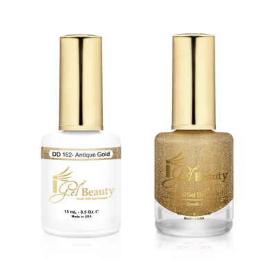 iGel Beauty -  iGel Dip & Dap Duo - DD162 Antique Gold