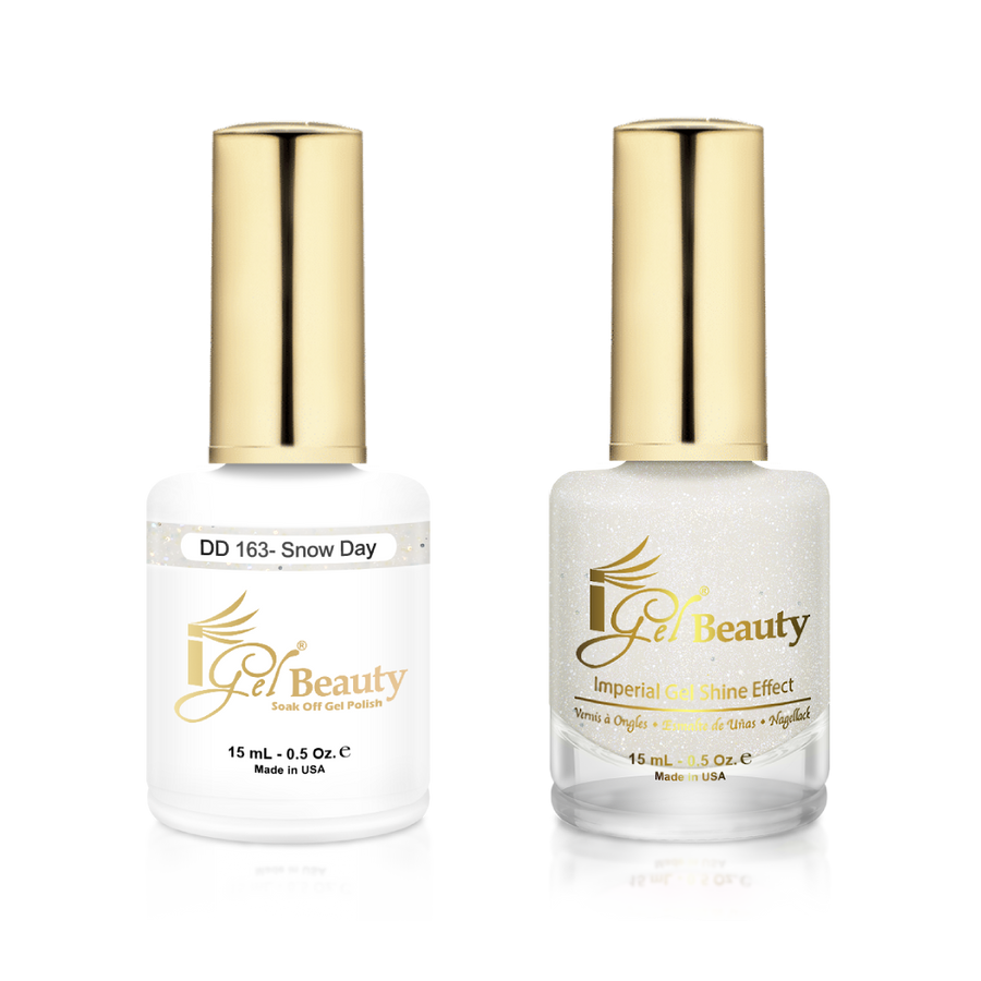 iGel Beauty -  iGel Dip & Dap Duo - DD163 Snow Day