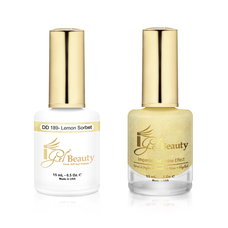 iGel Beauty -  iGel Dip & Dap Duo - DD189 Lemon Sorbet