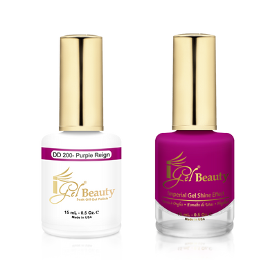 iGel Beauty -  iGel Dip & Dap Duo - DD200 Purple Reign