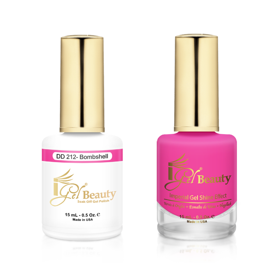 iGel Beauty -  iGel Dip & Dap Duo - DD212 Bombshell