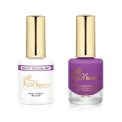 iGel Beauty -  iGel Dip & Dap Duo - DD217 Don't U Lilac Me?
