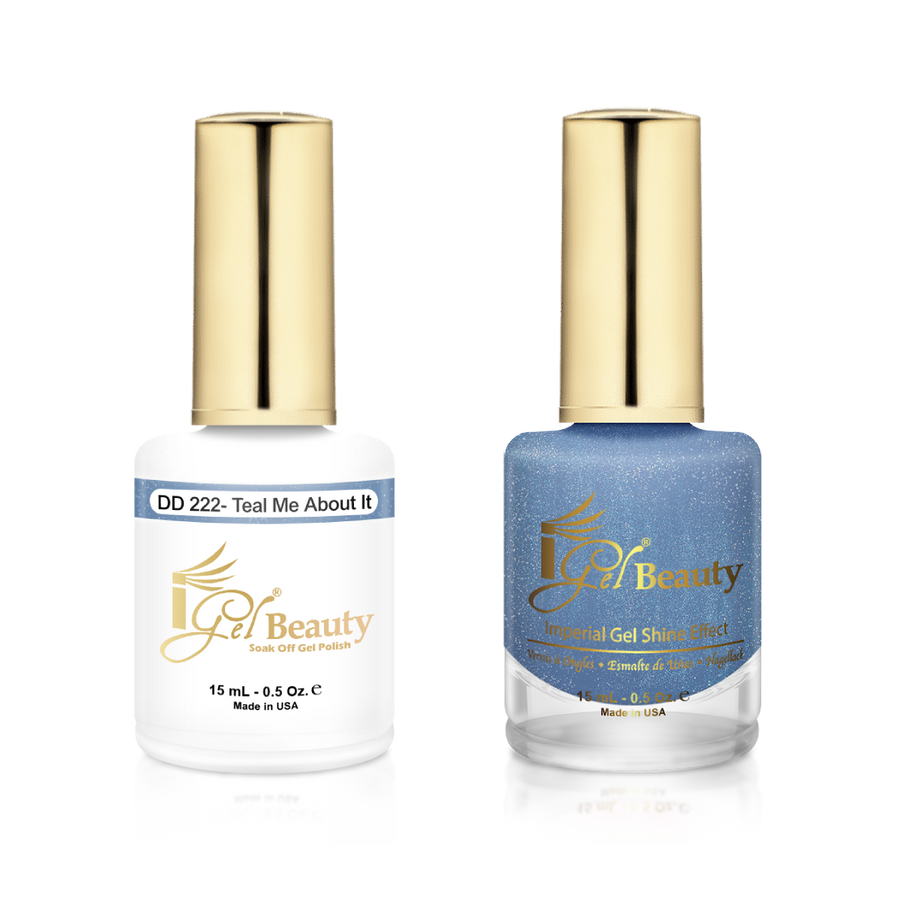 iGel Beauty -  iGel Dip & Dap Duo - DD222 Teal Me About It