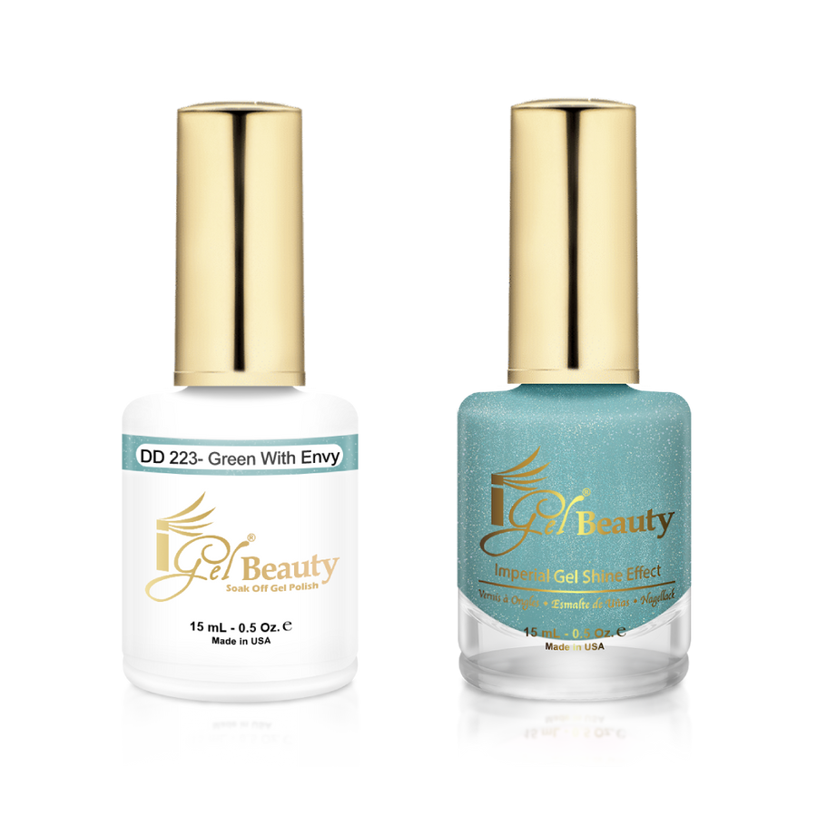 iGel Beauty -  iGel Dip & Dap Duo - DD223 Green With Envy