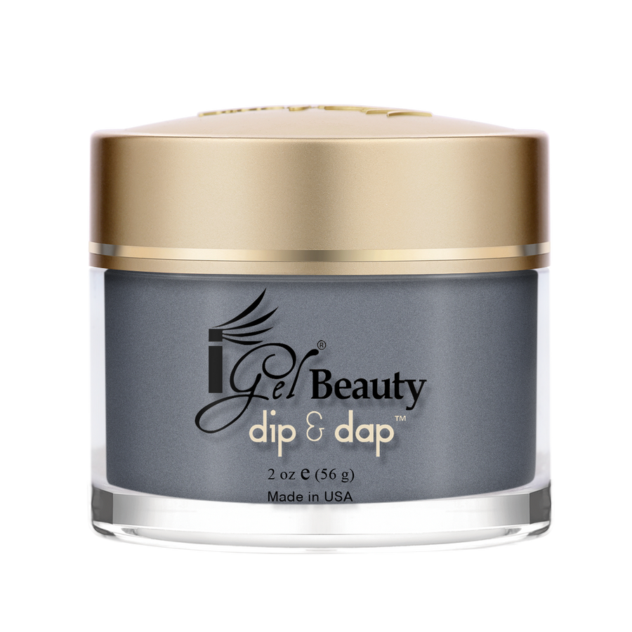 iGel Dip & Dap Powder - DD242 Black Pearl