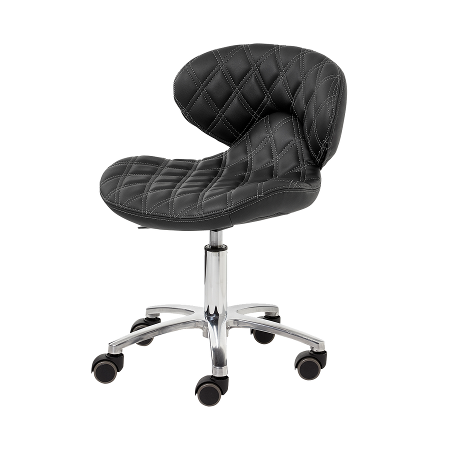 Whale Spa -  Lexi Pro- Double Diamond Pedicure Stool 1009L