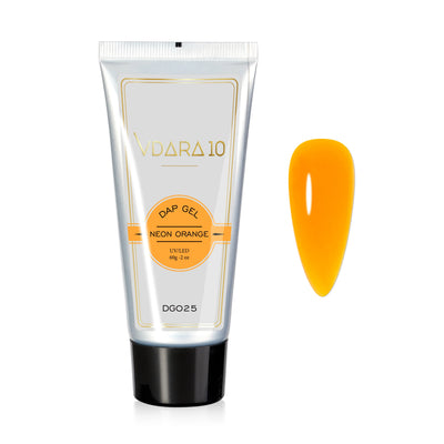 Vdara10 DAP Gel - Poly Neon Orange DG025