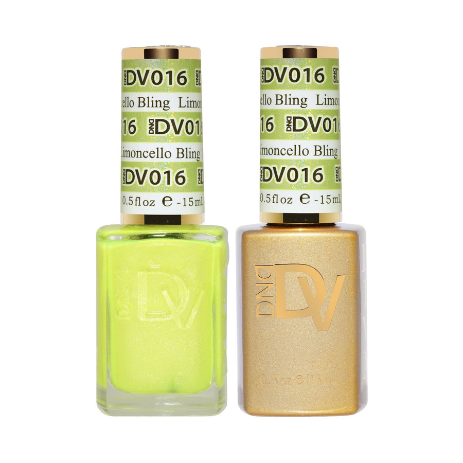 Limoncello Bling DIVA #016  DUO Gel & Lacquer