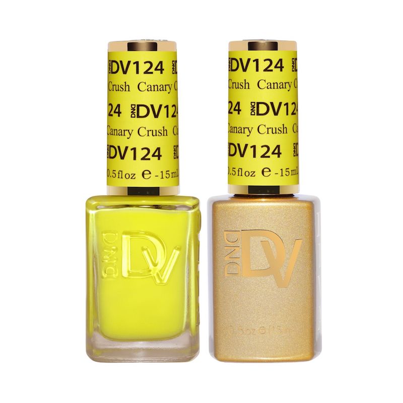 Canary Crush DIVA #124  DUO Gel & Lacquer
