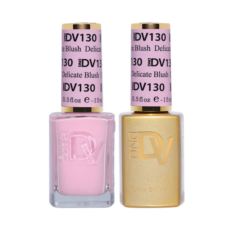 Delicate Blush DIVA #130  DUO Gel & Lacquer