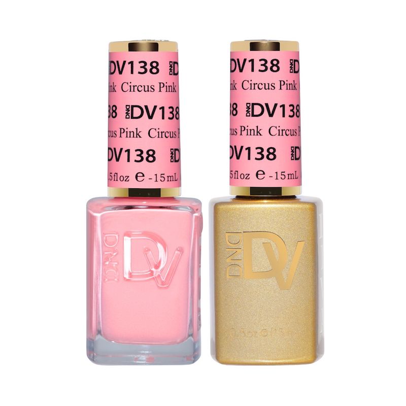 Circus Pink DIVA #138  DUO Gel & Lacquer