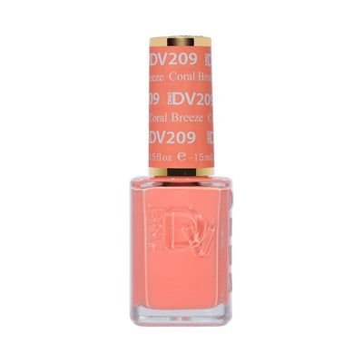 Coral Breeze DIVA #209  DUO Gel & Lacquer