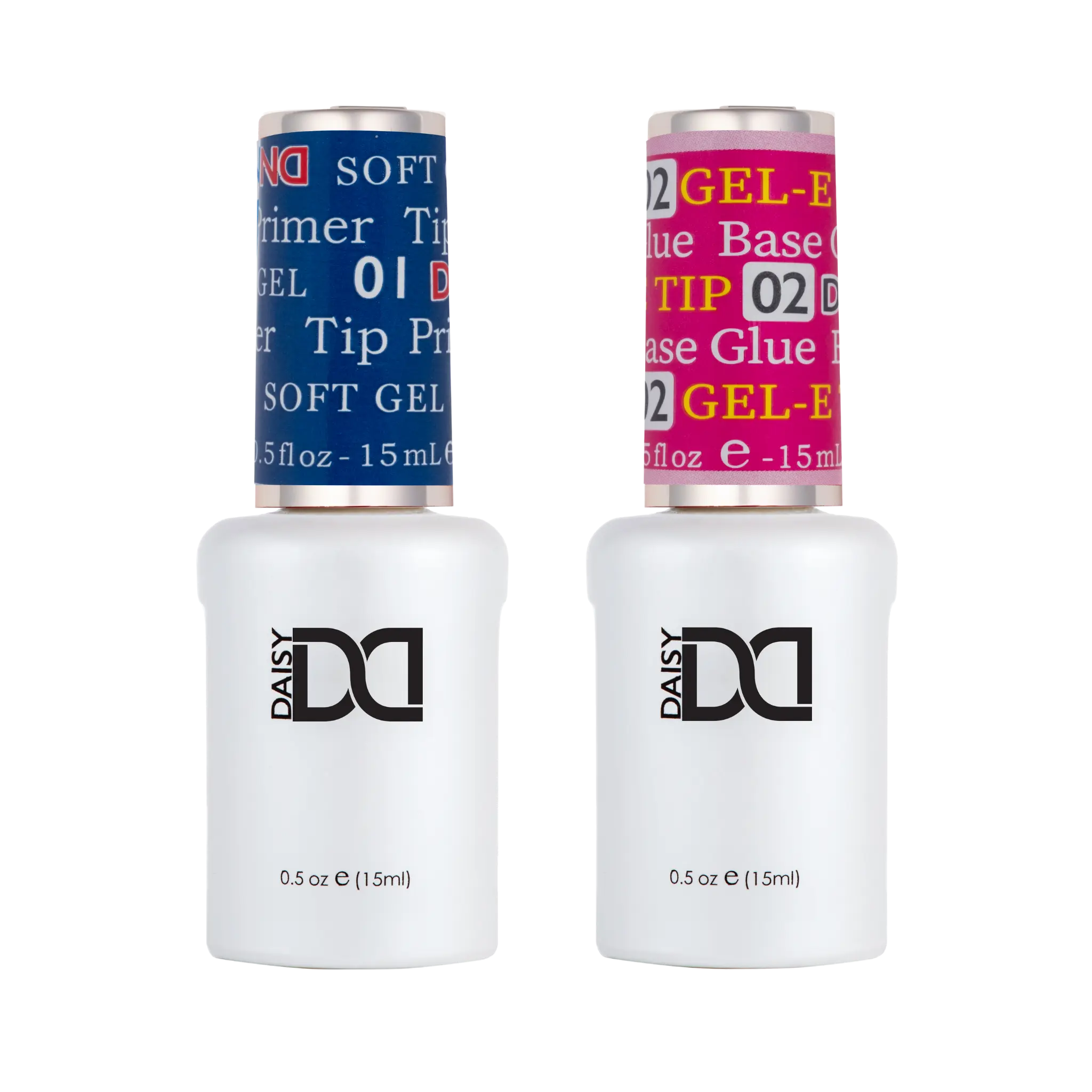 DND - Soft Gel Tips Primer + Adhesive Combo