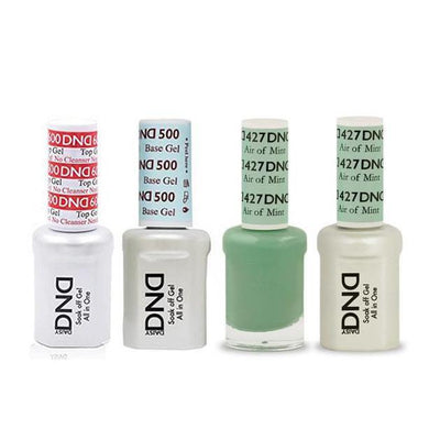 DND - #500#600 Gel & Lacquer Combo - Air of Mint - #427