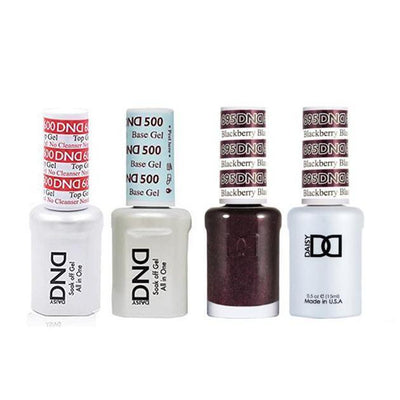 DND - #500#600 Gel & Lacquer Combo - Blackberry Blast - #695