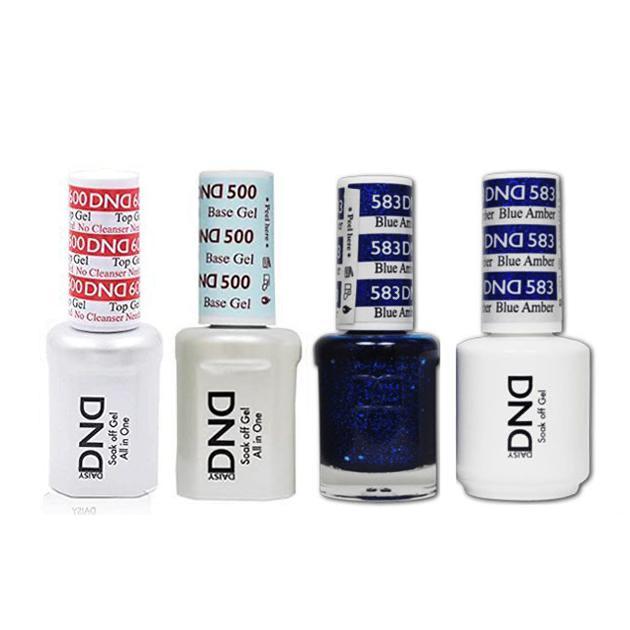 DND - #500#600  Gel & Lacquer Combo - Blue Amber - #583