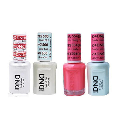 DND - #500#600 Gel & Lacquer Combo - Candy Crush - #554