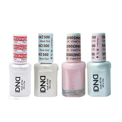 DND - #500#600 Gel & Lacquer Combo - Coral Castle FL - #550