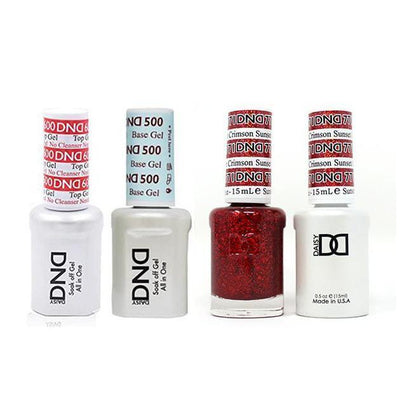 DND - #500#600 Gel & Lacquer Combo - Crimson Sunset - #771