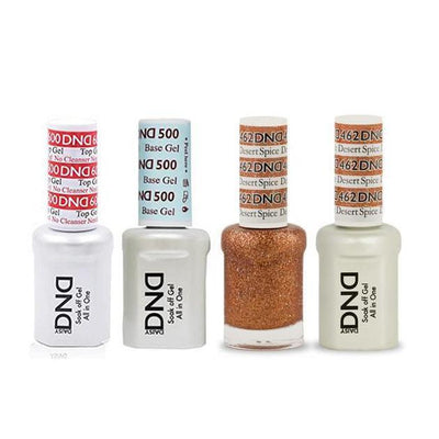 DND - #500#600 Gel & Lacquer Combo - Dessert Spice - #462
