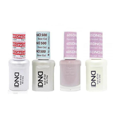 DND - #500#600 Gel & Lacquer Combo - Dovetail - #605