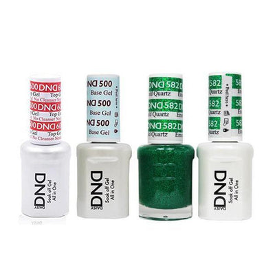 DND - #500#600 Gel & Lacquer Combo - Emerald Quartz - #582