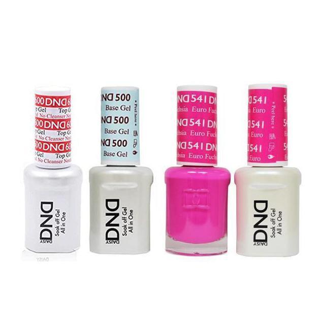 DND - #500#600 Gel & Lacquer Combo - Euro Fuchsia - #541