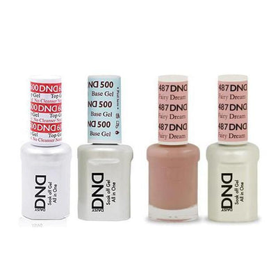 DND - #500#600 Gel & Lacquer Combo - Fairy Dream - #487