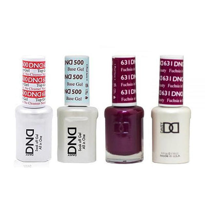 DND - #500#600 Gel & Lacquer Combo - Fuchsia In beauty - #631